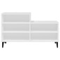 vidaXL Mueble zapatero madera contrachapada blanco 102x36x60 cm vidaXL Mueble zapatero madera contrachapada blanco 102x36x60 cm