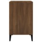vidaXL Mueble zapatero madera contrachapada roble marrón 102x36x60 cm