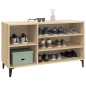 vidaXL Mueble zapatero madera contrachapada roble Sonoma 102x36x60 cm vidaXL Mueble zapatero madera contrachapada roble Sonoma 102x36x60 cm