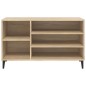 vidaXL Mueble zapatero madera contrachapada roble Sonoma 102x36x60 cm vidaXL Mueble zapatero madera contrachapada roble Sonoma 102x36x60 cm