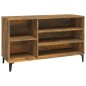vidaXL Mueble zapatero madera contrachapada roble ahumado 102x36x60 cm vidaXL Mueble zapatero madera contrachapada roble ahumado 102x36x60 cm