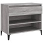 vidaXL Mueble zapatero madera contrachapada gris Sonoma 70x36x60 cm vidaXL Mueble zapatero madera contrachapada gris Sonoma 70x36x60 cm