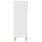 vidaXL Mueble zapatero madera contrachapada blanco 40x36x105 cm