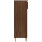 vidaXL Mueble zapatero madera contrachapada roble marrón 40x36x105 cm vidaXL Mueble zapatero madera contrachapada roble marrón 40x36x105 cm