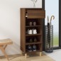 vidaXL Mueble zapatero madera contrachapada roble marrón 40x36x105 cm vidaXL Mueble zapatero madera contrachapada roble marrón 40x36x105 cm