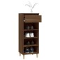 vidaXL Mueble zapatero madera contrachapada roble marrón 40x36x105 cm vidaXL Mueble zapatero madera contrachapada roble marrón 40x36x105 cm