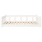 vidaXL Cama para perros madera maciza de pino blanco 105,5x75,5x28 cm vidaXL Cama para perros madera maciza de pino blanco 105,5x75,5x28 cm