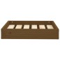 vidaXL Cama para perros madera maciza pino marrón miel 51,5x44x9 cm vidaXL Cama para perros madera maciza pino marrón miel 51,5x44x9 cm