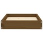vidaXL Cama para perros madera maciza pino marrón miel 51,5x44x9 cm vidaXL Cama para perros madera maciza pino marrón miel 51,5x44x9 cm