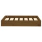 vidaXL Cama para perros madera maciza pino marrón miel 61,5x49x9 cm vidaXL Cama para perros madera maciza pino marrón miel 61,5x49x9 cm