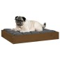 vidaXL Cama para perros madera maciza pino marrón miel 61,5x49x9 cm vidaXL Cama para perros madera maciza pino marrón miel 61,5x49x9 cm
