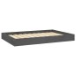 vidaXL Cama para perros madera maciza de pino gris 91,5x64x9 cm vidaXL Cama para perros madera maciza de pino gris 91,5x64x9 cm
