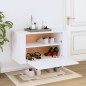 vidaXL Mueble zapatero pared madera contrachapada blanco 70x35x38 cm vidaXL Mueble zapatero pared madera contrachapada blanco 70x35x38 cm