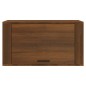 vidaXL Mueble zapatero pared madera pino marrón roble 70x35x38 cm vidaXL Mueble zapatero pared madera pino marrón roble 70x35x38 cm