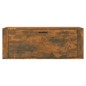 vidaXL Mueble zapatero pared contrachapada roble ahumado 100x35x38 cm vidaXL Mueble zapatero pared contrachapada roble ahumado 100x35x38 cm