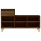 vidaXL Mueble zapatero madera contrachapada roble marrón 102x36x60 cm vidaXL Mueble zapatero madera contrachapada roble marrón 102x36x60 cm