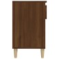 vidaXL Mueble zapatero madera contrachapada roble marrón 102x36x60 cm vidaXL Mueble zapatero madera contrachapada roble marrón 102x36x60 cm