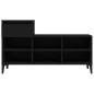 vidaXL Mueble zapatero madera contrachapada negro 102x36x60 cm vidaXL Mueble zapatero madera contrachapada negro 102x36x60 cm