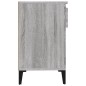 vidaXL Mueble zapatero madera contrachapada gris Sonoma 102x36x60 cm