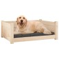 vidaXL Cama para perros madera maciza de pino 75,5x55,5x28 cm vidaXL Cama para perros madera maciza de pino 75,5x55,5x28 cm