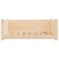 vidaXL Cama para perros madera maciza de pino 75,5x55,5x28 cm vidaXL Cama para perros madera maciza de pino 75,5x55,5x28 cm