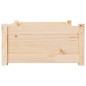 vidaXL Cama para perros madera maciza de pino 75,5x55,5x28 cm vidaXL Cama para perros madera maciza de pino 75,5x55,5x28 cm