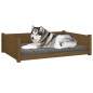 vidaXL Cama para perros madera de pino marrón miel 105,5x75,5x28 cm vidaXL Cama para perros madera de pino marrón miel 105,5x75,5x28 cm