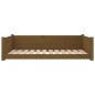vidaXL Cama para perros madera de pino marrón miel 105,5x75,5x28 cm vidaXL Cama para perros madera de pino marrón miel 105,5x75,5x28 cm
