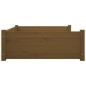 vidaXL Cama para perros madera de pino marrón miel 105,5x75,5x28 cm vidaXL Cama para perros madera de pino marrón miel 105,5x75,5x28 cm