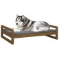 vidaXL Cama para perros madera de pino marrón miel 105,5x75,5x28 cm vidaXL Cama para perros madera de pino marrón miel 105,5x75,5x28 cm