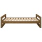 vidaXL Cama para perros madera de pino marrón miel 105,5x75,5x28 cm vidaXL Cama para perros madera de pino marrón miel 105,5x75,5x28 cm