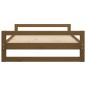 vidaXL Cama para perros madera de pino marrón miel 105,5x75,5x28 cm vidaXL Cama para perros madera de pino marrón miel 105,5x75,5x28 cm