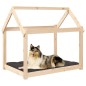 vidaXL Cama para perros madera maciza de pino 101x70x90 cm vidaXL Cama para perros madera maciza de pino 101x70x90 cm