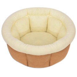 vidaXL Colchón para perro tamaño L beige