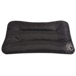 vidaXL Colchón para perro tamaño XL negro