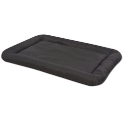 vidaXL Colchón para perro tamaño XL negro