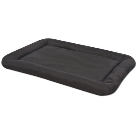 vidaXL Colchón para perro tamaño XL negro