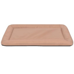 vidaXL Colchón para perro tamaño L beige