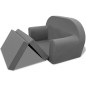VidaXL Sillón Flip-Out para niños gris VidaXL Sillón Flip-Out para niños gris