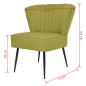 vidaXL Sillón de cóctel tela verde vidaXL Sillón de cóctel tela verde