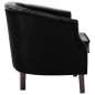 vidaXL Sillón de terciopelo negro