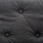 vidaXL Sillón de tela gris oscuro vidaXL Sillón de tela gris oscuro
