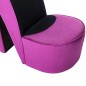 vidaXL Sillón con forma de zapato de tacón terciopelo morado vidaXL Sillón con forma de zapato de tacón terciopelo morado