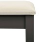 vidaXL Tocador y taburete madera de paulownia gris 65x36x128 cm vidaXL Tocador y taburete madera de paulownia gris 65x36x128 cm