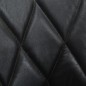 vidaXL Sillón cúbico de cuero auténtico y madera maciza mango negro vidaXL Sillón cúbico de cuero auténtico y madera maciza mango negro