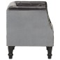 vidaXL Sillón cúbico de cuero auténtico y madera maciza mango negro vidaXL Sillón cúbico de cuero auténtico y madera maciza mango negro