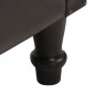 vidaXL Sillón cúbico de cuero auténtico y madera maciza mango negro vidaXL Sillón cúbico de cuero auténtico y madera maciza mango negro