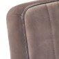 vidaXL Sillón en voladizo cuero auténtico marrón envejecido vidaXL Sillón en voladizo cuero auténtico marrón envejecido