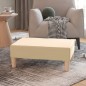 vidaXL Taburete de tela color crema 78x56x32 cm vidaXL Taburete de tela color crema 78x56x32 cm