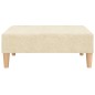 vidaXL Taburete de tela color crema 78x56x32 cm vidaXL Taburete de tela color crema 78x56x32 cm